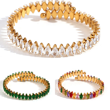 Radiant Zirconia Bracelet